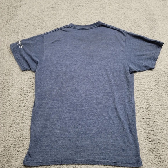 Assassins Creed‎ Shirt Mens Medium Blue Video Game Graphic Tee Casual Spell Out - Picture 5 of 13